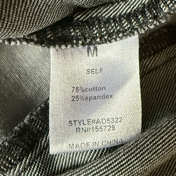 ATHINA Maximalist Puff Sleeves Y2K Retro Festival Two-Tone Denim Dress Sz M NWT - Picture 10 of 10